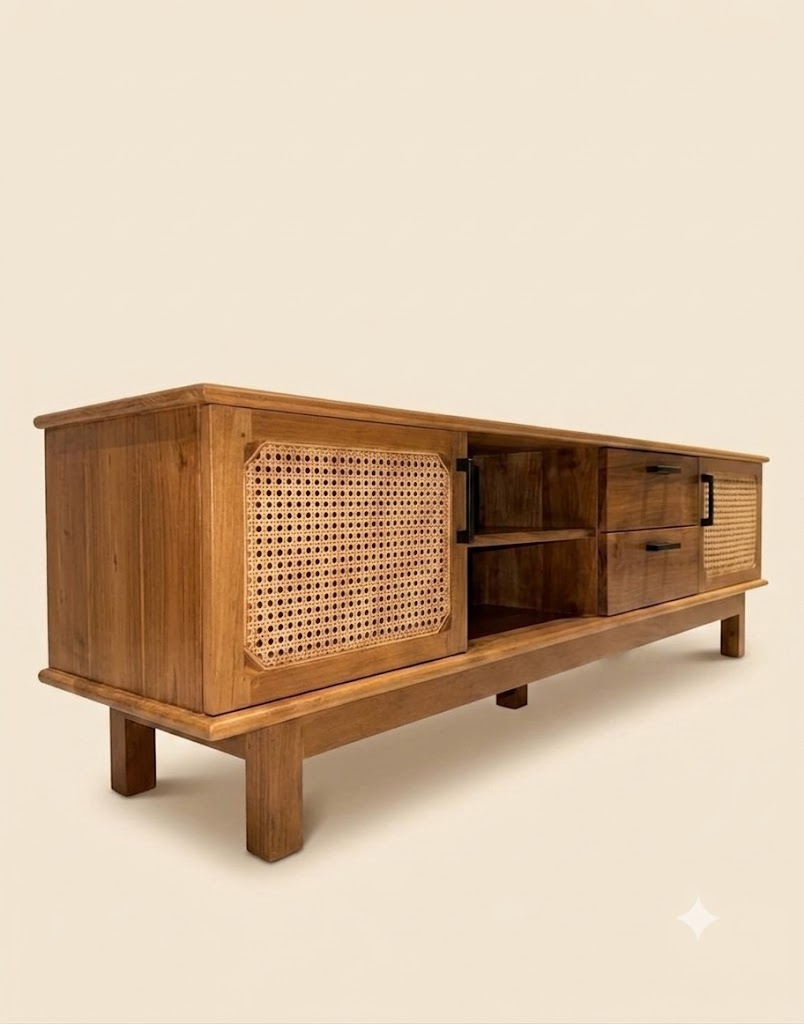 The Java Rattan TV Stand