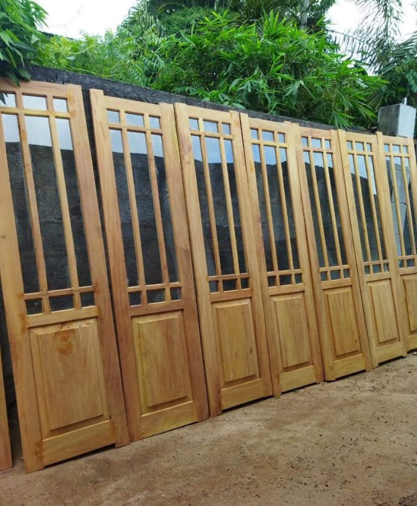 Custom glazed door sets